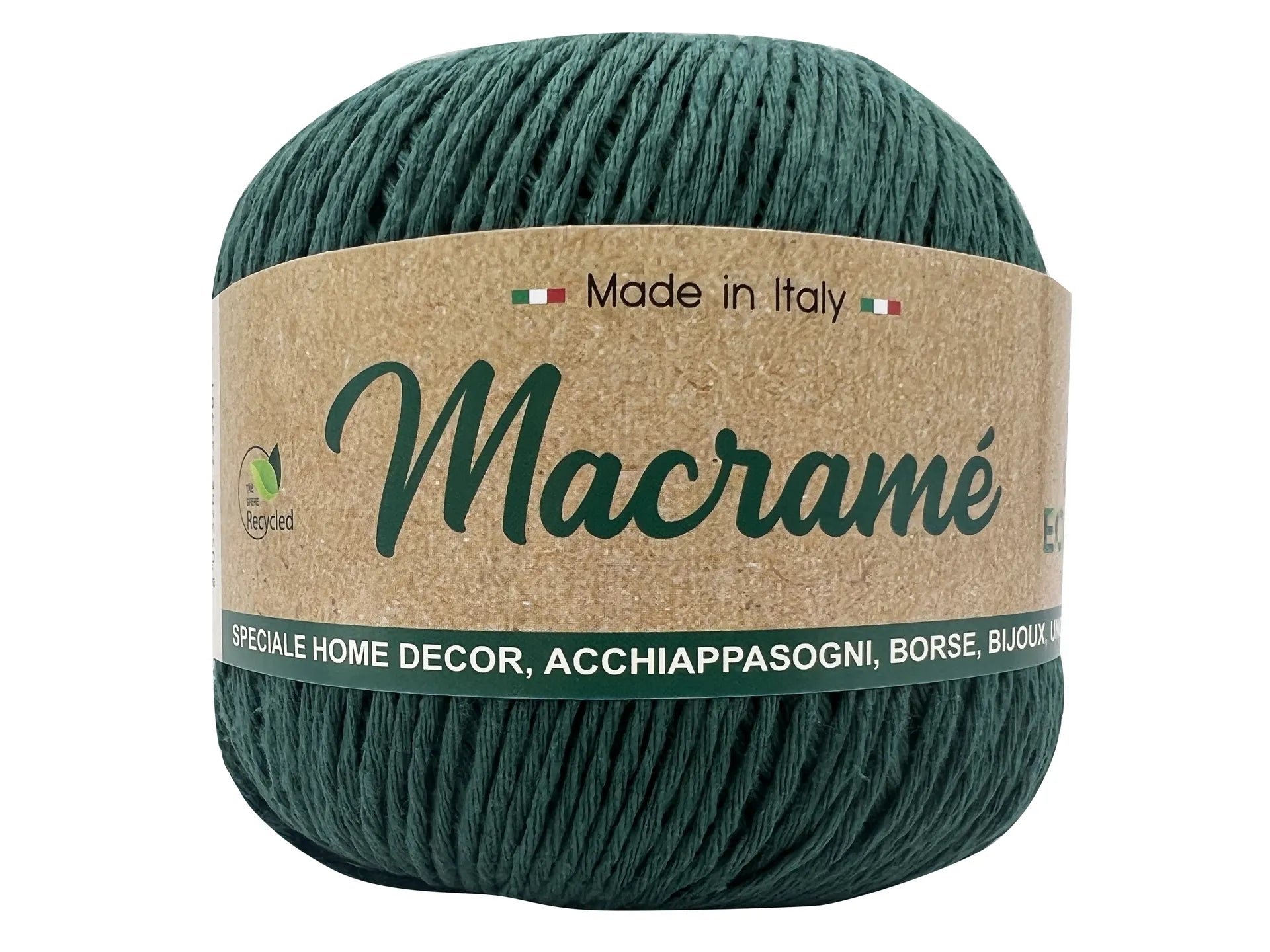 Macramè Barbante 100% Ecologico Riciclato - 150g